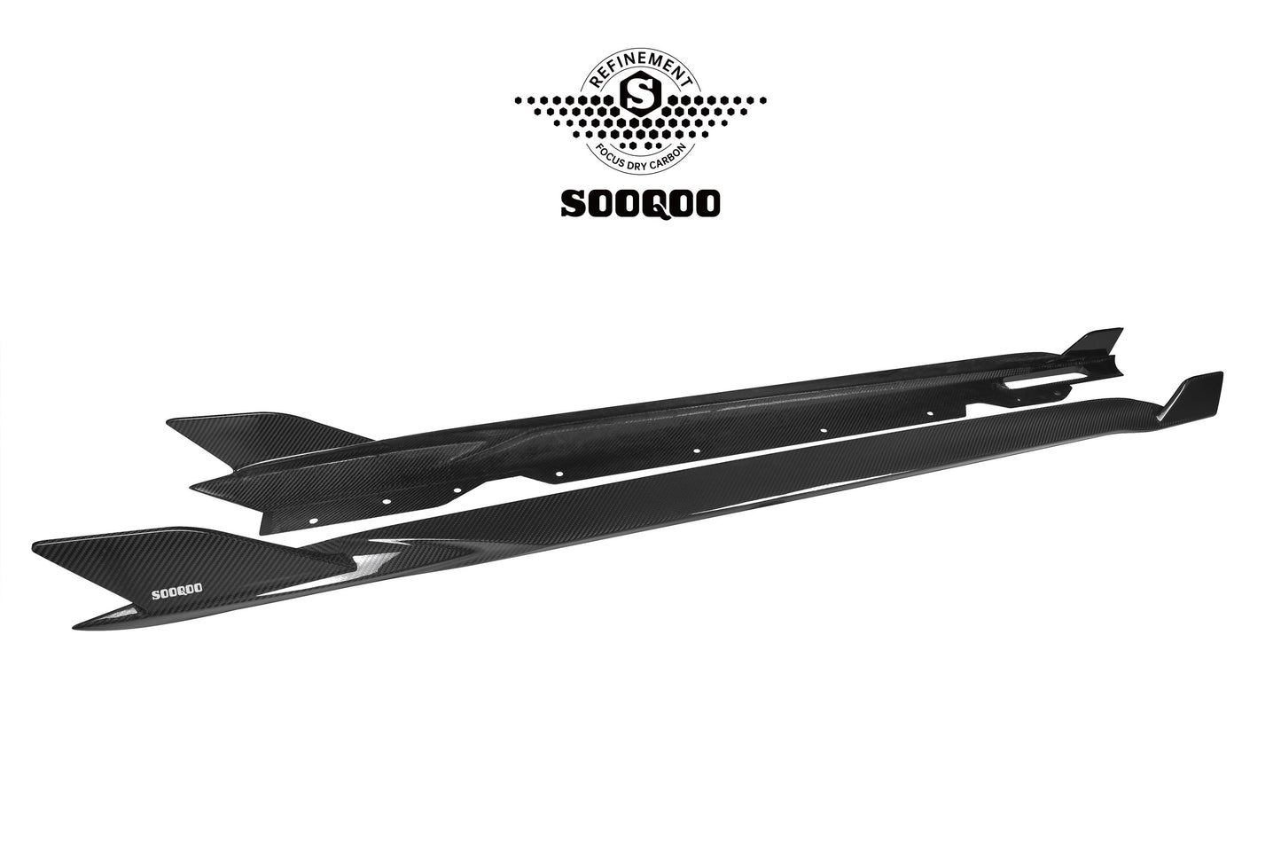 BMW 4系列 G22 G23 SQ款碳纖維側裙 T-210