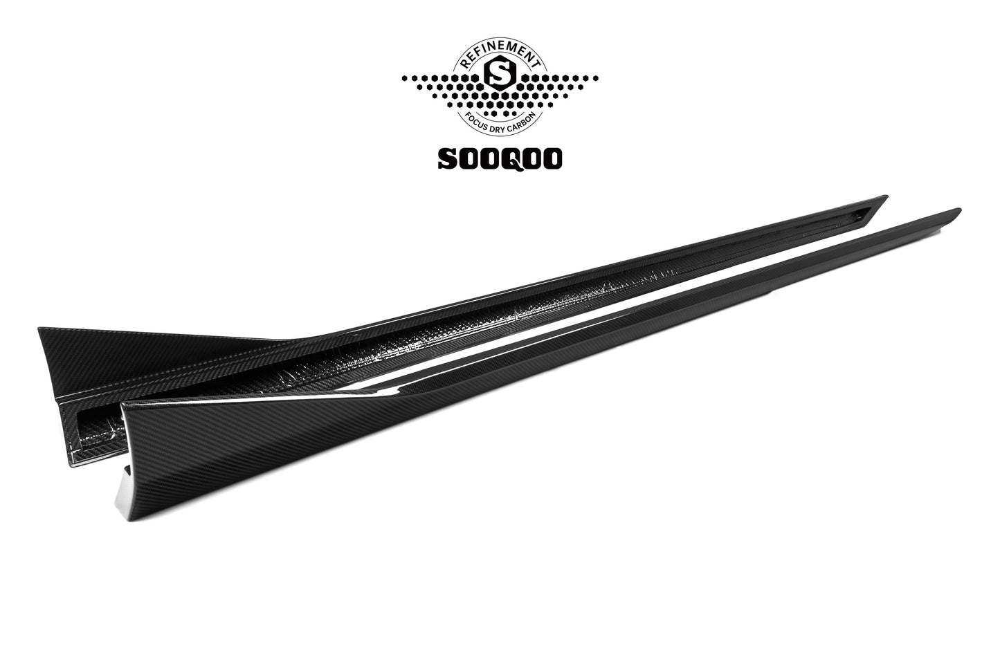 BMW M5 G90 G99 MP款碳纖維側裙 T-472