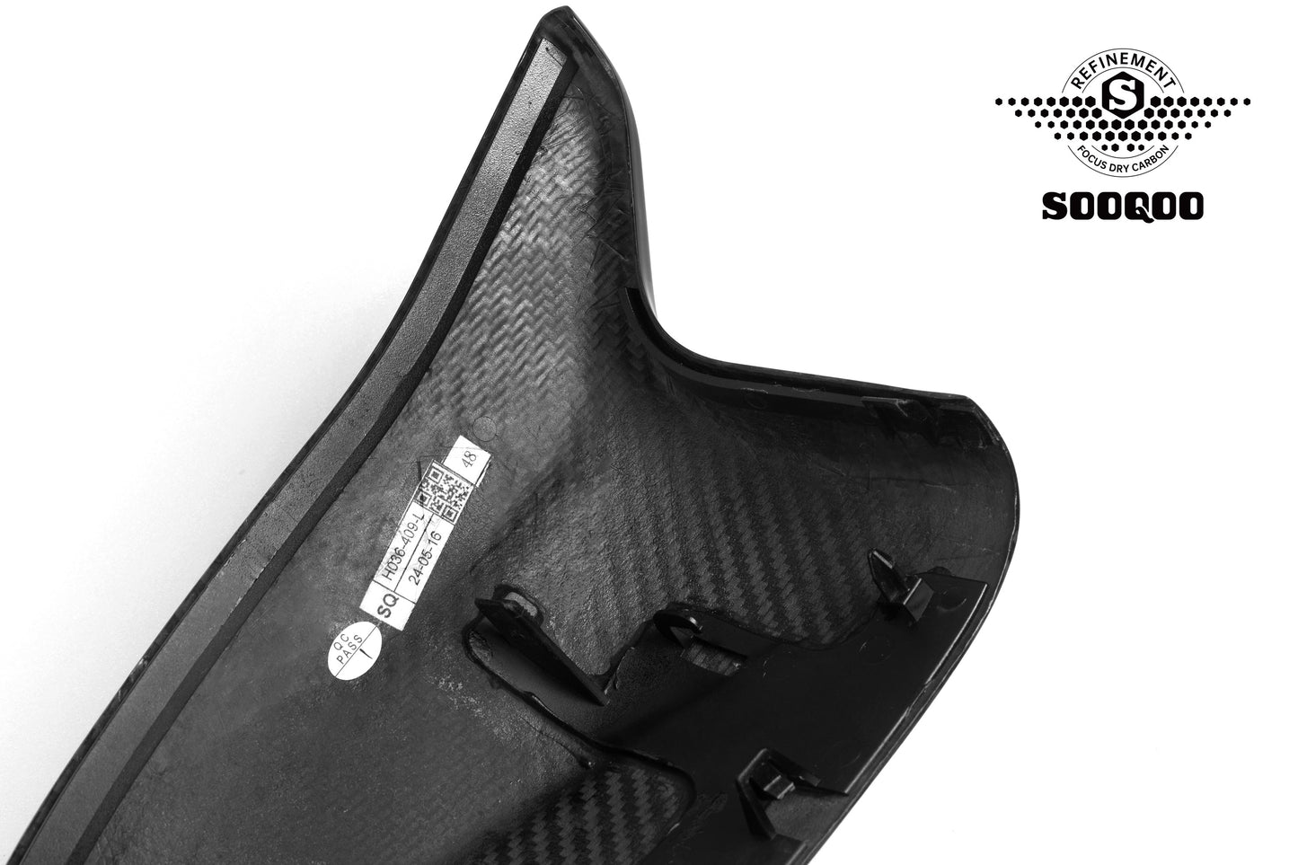BMW X3M/X4M/X5M/X6M 原車款緞碳纖維後視鏡蓋 H-036