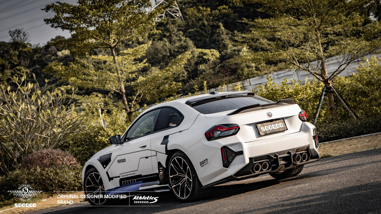 BMW M2 G87 MP款碳纖維尾翼 T-192