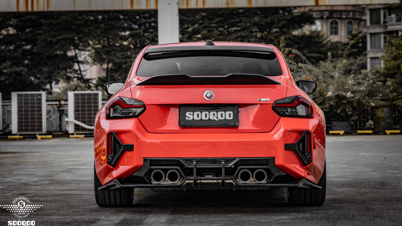 BMW M2 G87 MP款碳纖維車頂尾翼 T-351