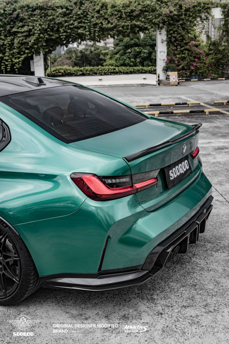 BMW M3G80 MP款碳纖維尾翼 T-397