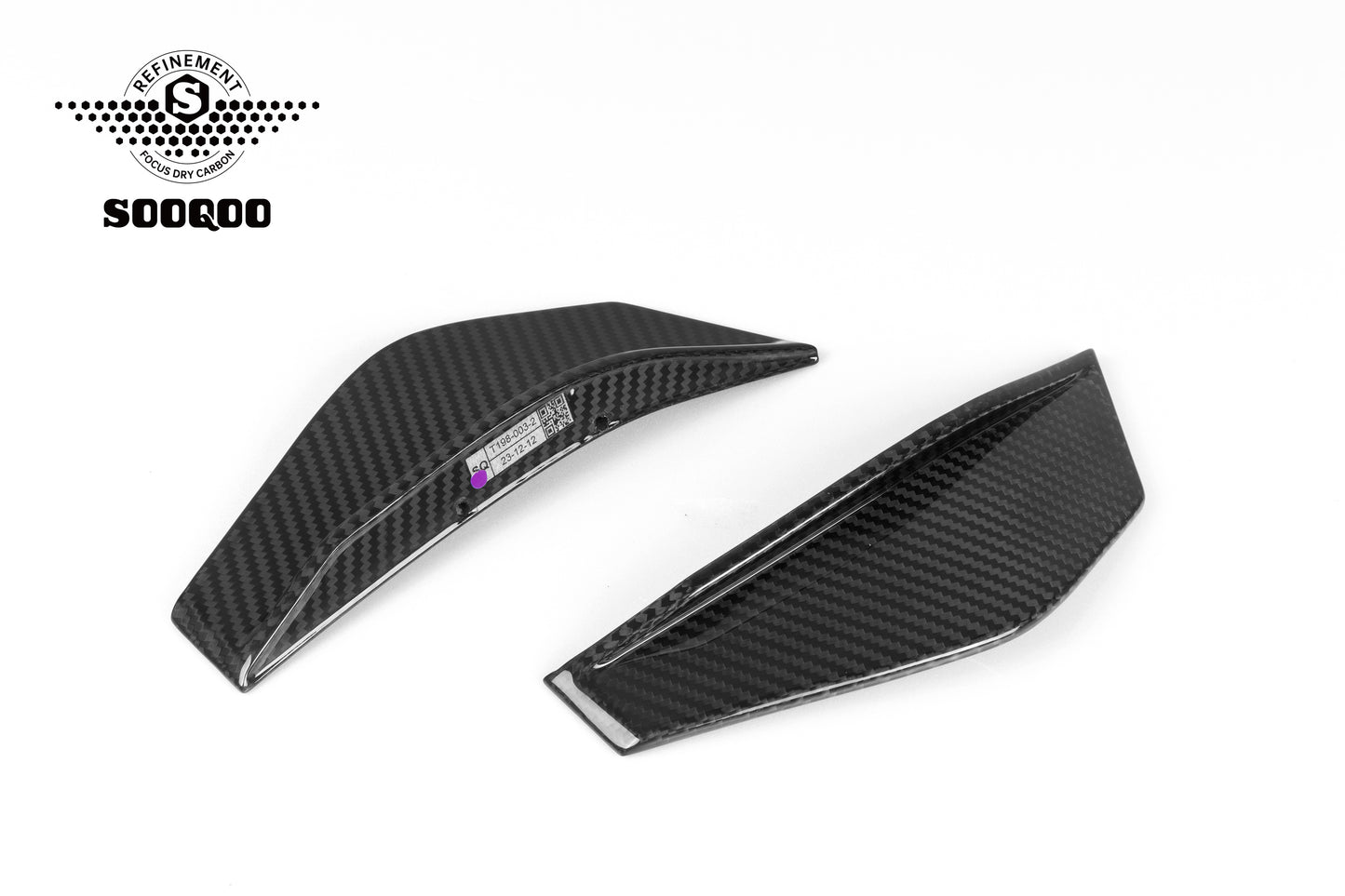 BMW M2 F87 SQ款 碳纖維雙門前保險桿前側擾流