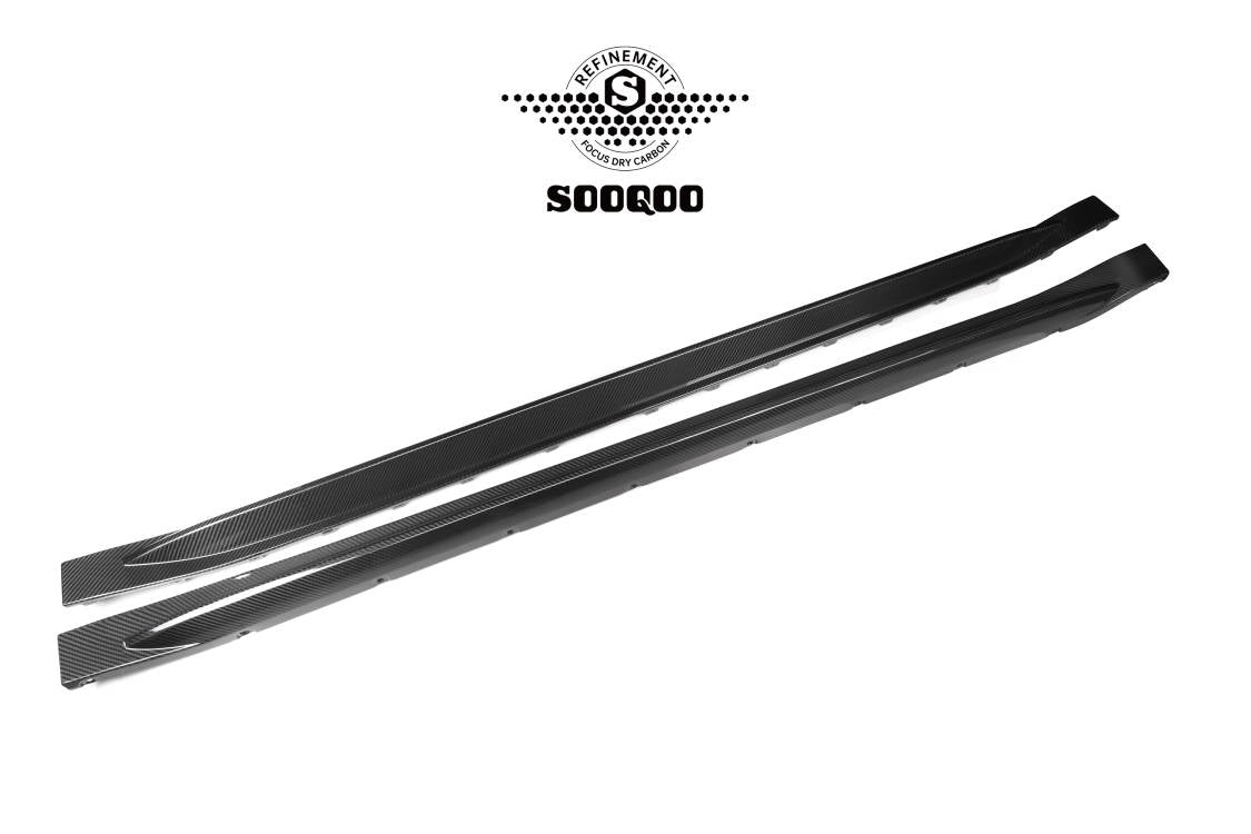BMW M3G80 原車款碳纖維側裙 T-110