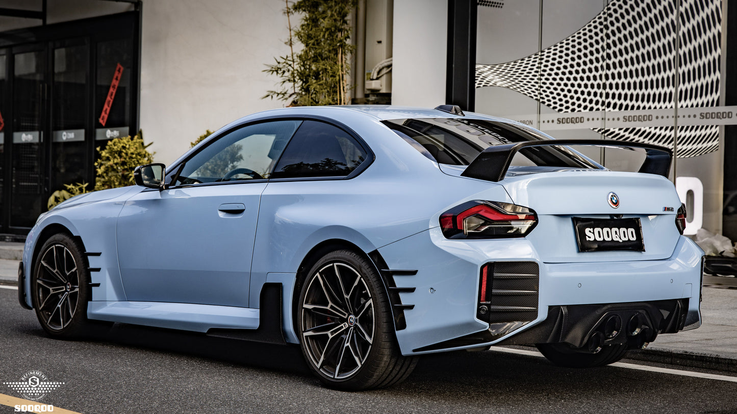 BMW M2 G87 MP款碳纖維川流式尾翼 T-318