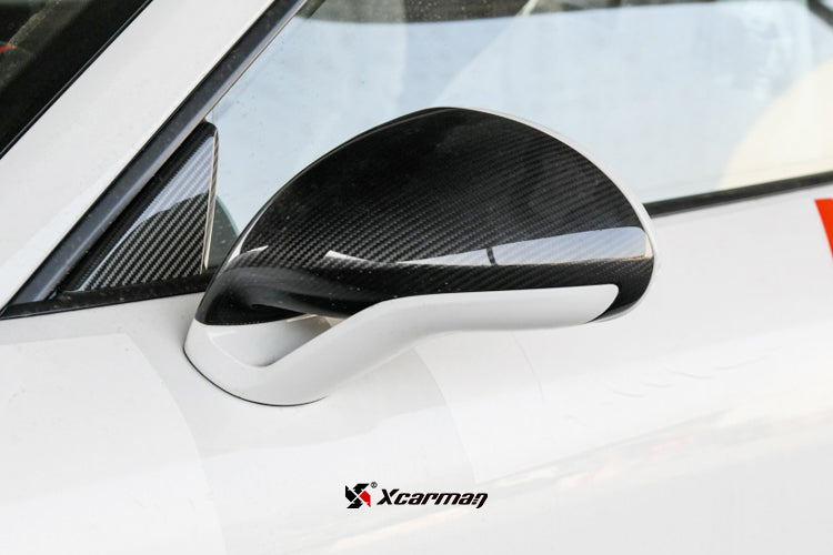 Porsche 991RS 911RTS 原車OEM款 乾式碳纖維後視鏡蓋