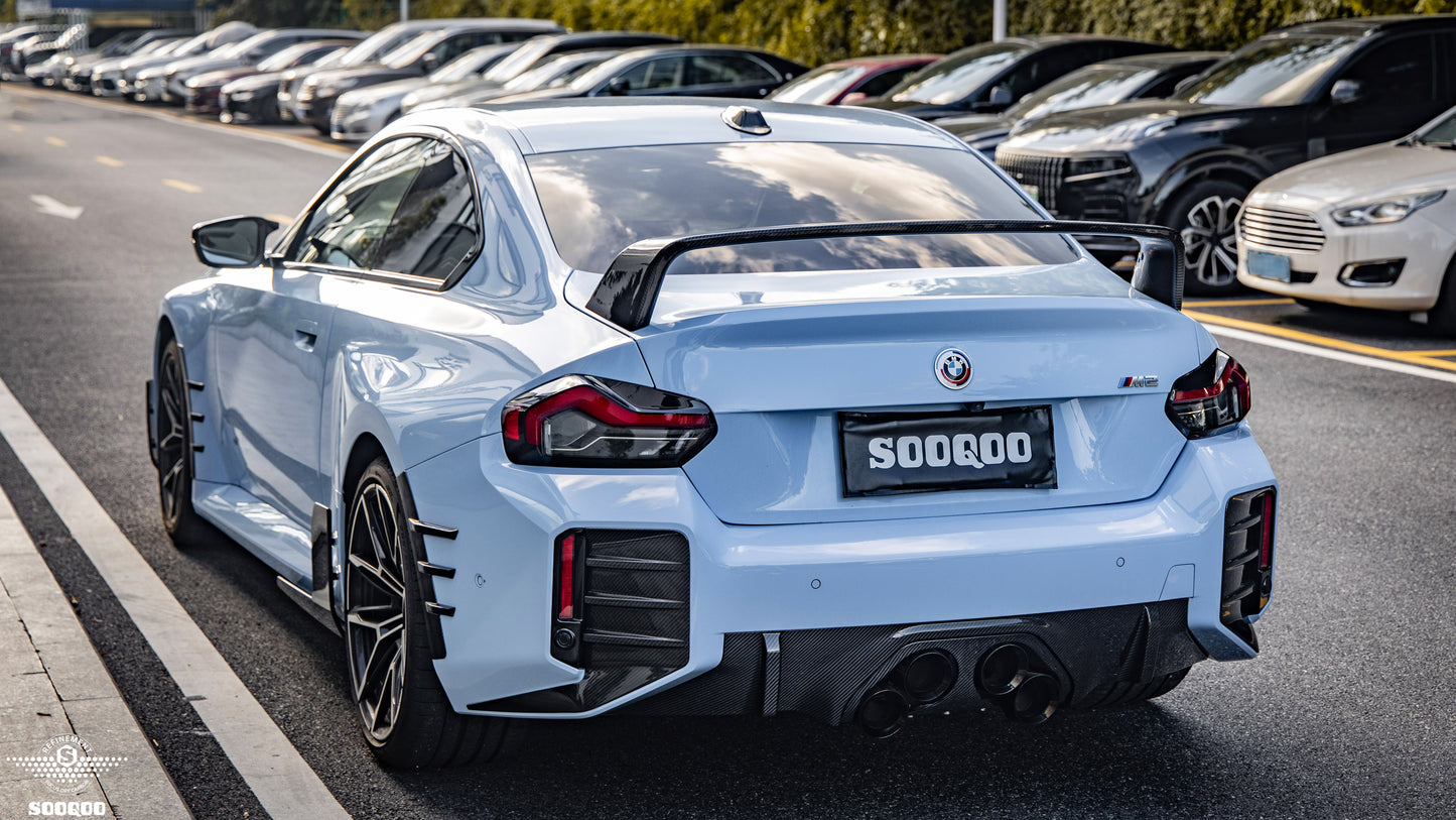 BMW M2 G87 MP款碳纖維川流式尾翼 T-318