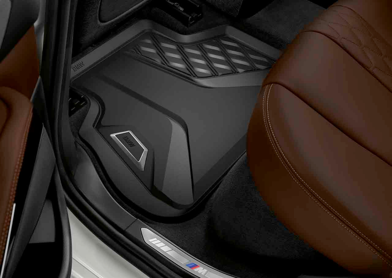 BMW X5/X6/X7 原廠橡膠前後腳踏墊