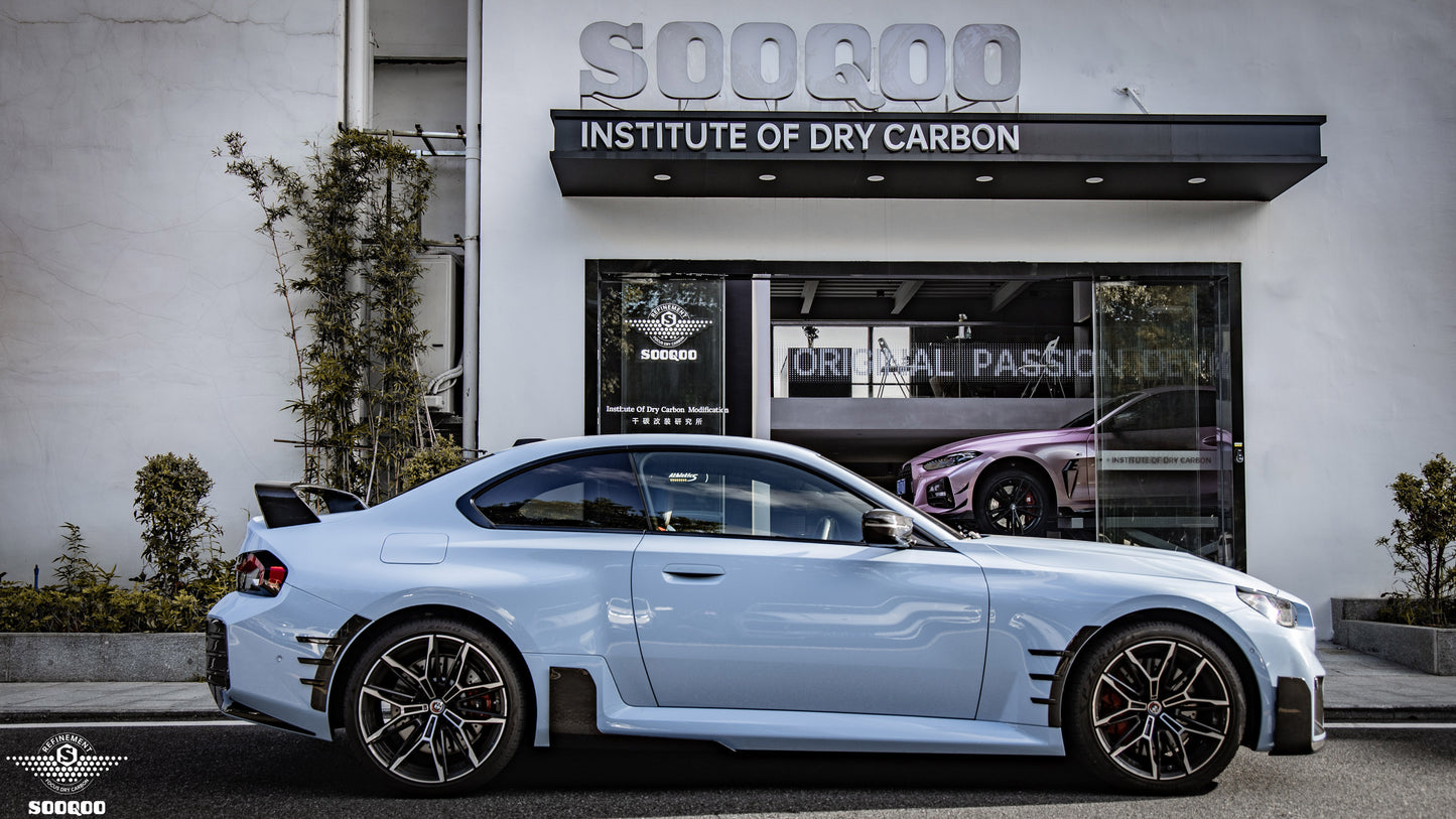 BMW M2 G87 MP款碳纖維川流式尾翼 T-318