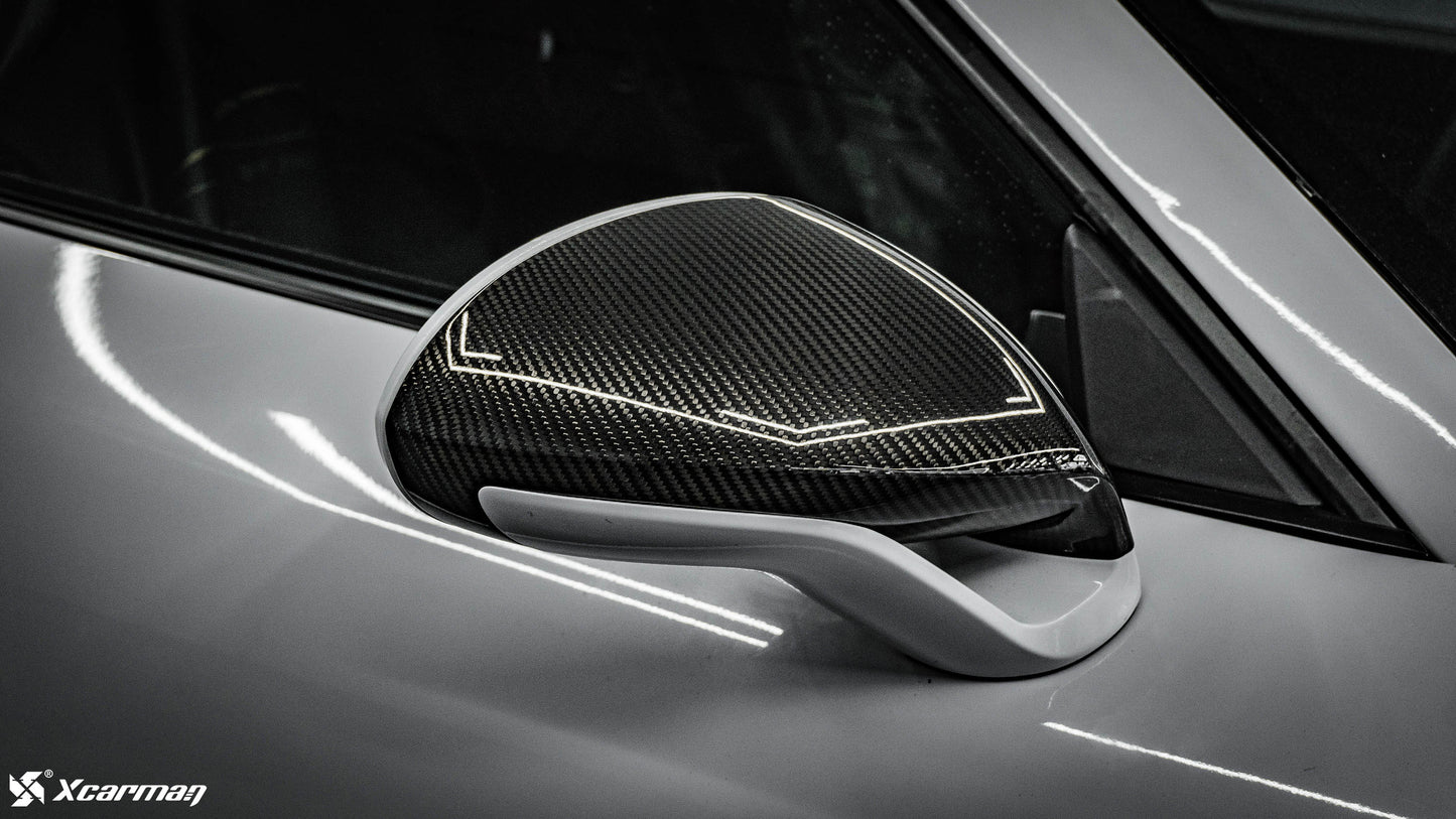 Porsche 991RS 911RTS 原車OEM款 乾式碳纖維後視鏡蓋