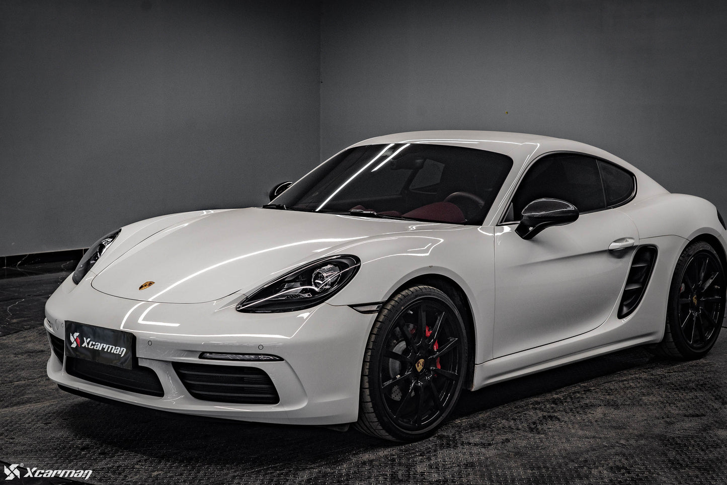 Porsche 718 982 原車OEM款 乾式碳纖維後視鏡蓋