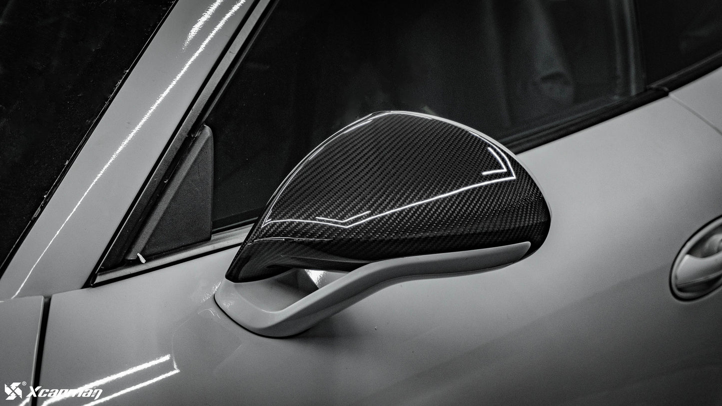 Porsche 991RS 911RTS 原車OEM款 乾式碳纖維後視鏡蓋