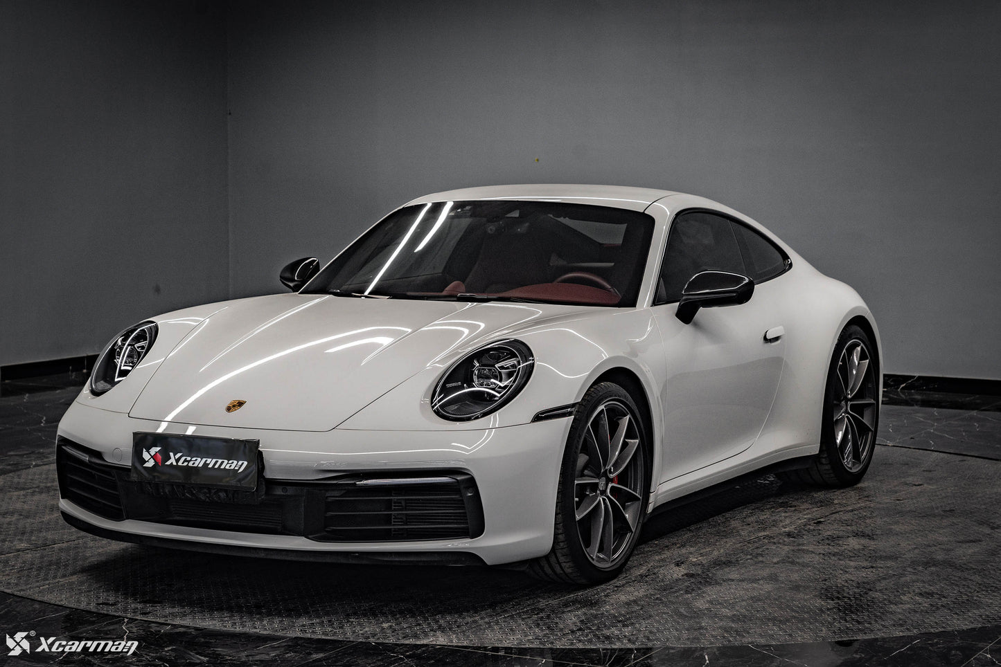 Porsche Taycan 911 992 原車OEM款 乾式碳纖維後視鏡蓋
