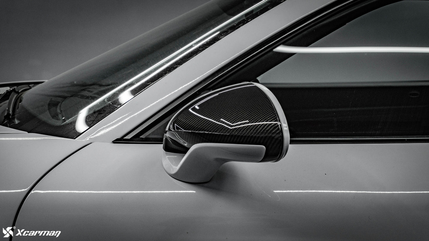 Porsche 991RS 911RTS 原車OEM款 乾式碳纖維後視鏡蓋