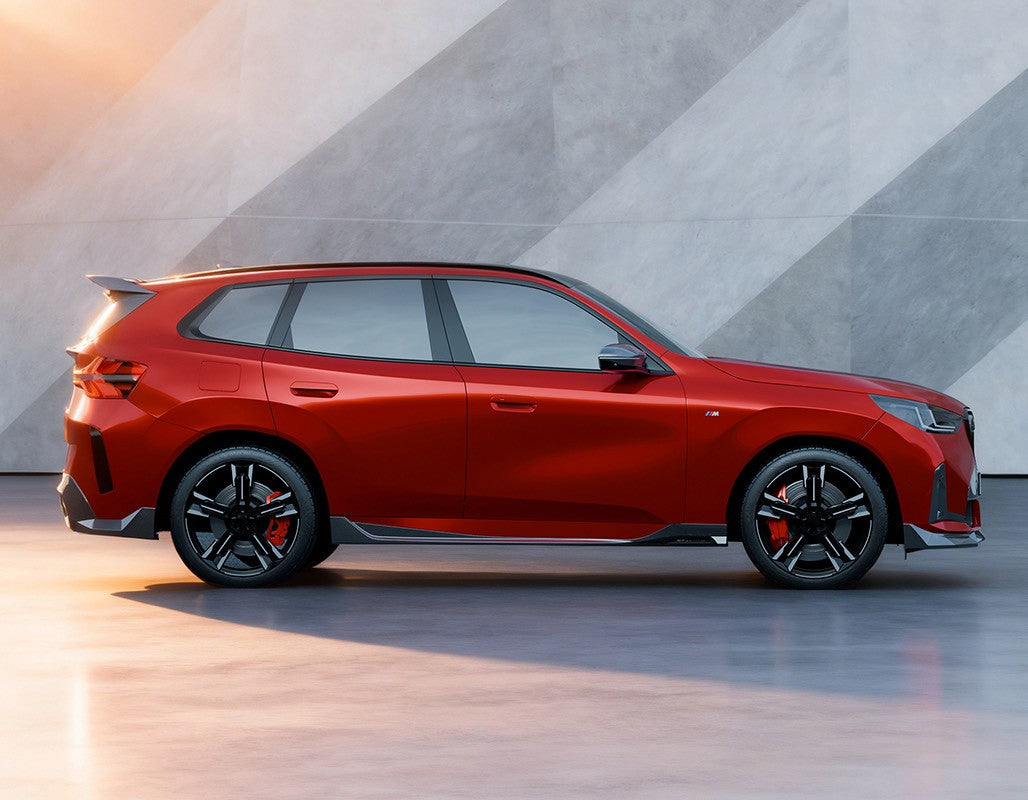 BMW X3 G45 SQ款碳纖維牛角後照鏡飾蓋 H-056
