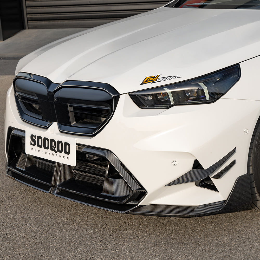 BMW M5 G90 G99 SQ-B款碳纖維前擾流 T-489