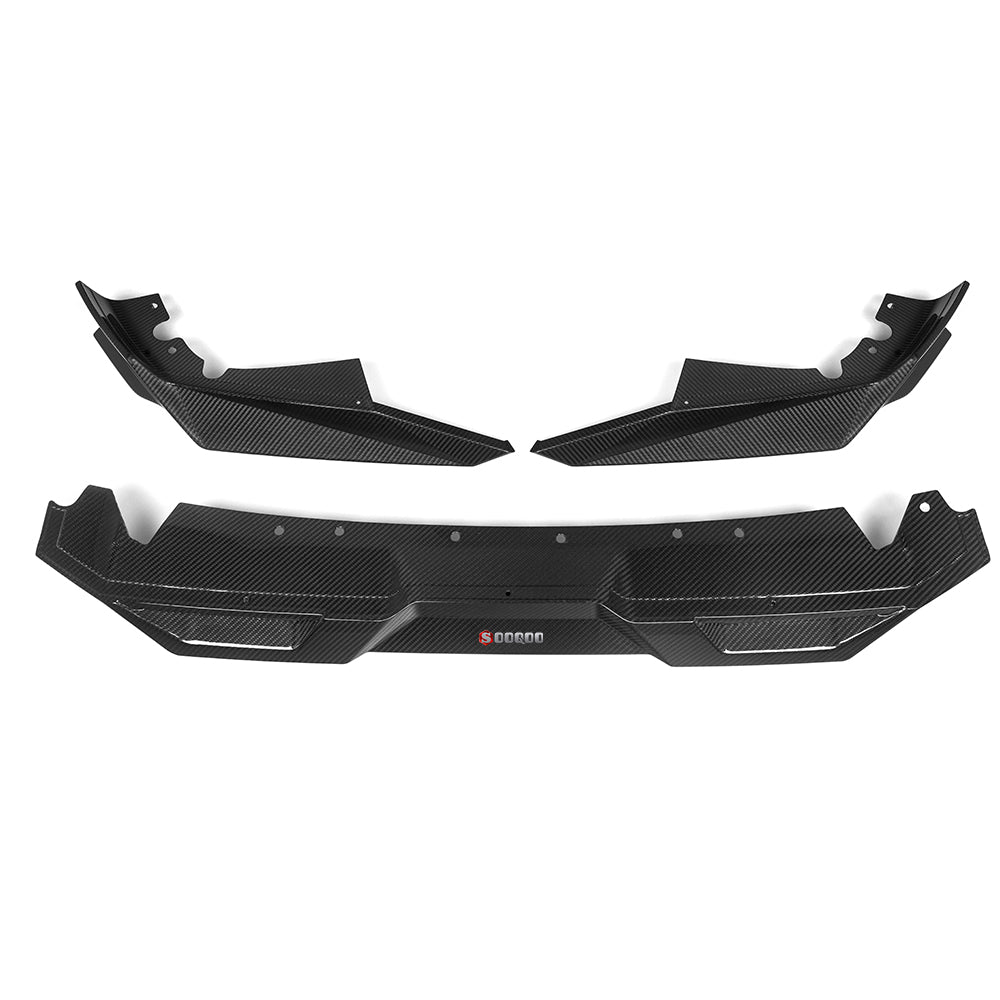 BMW X5M F95 LCI SQ款碳纖維前擾流 T-437