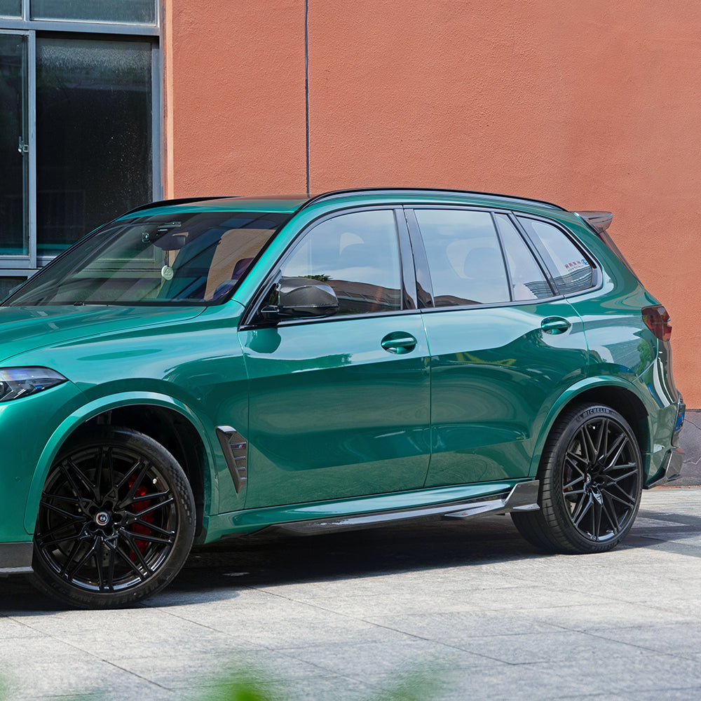BMW X5M F95 LCI SQ款碳纖維側裙 T-441