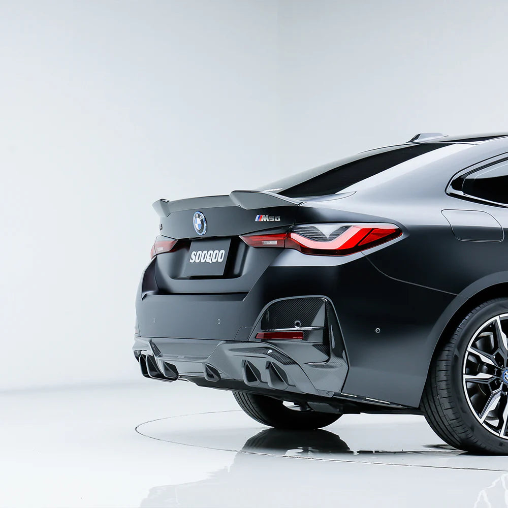 BMW i4 SQ款後擾流碳纖維