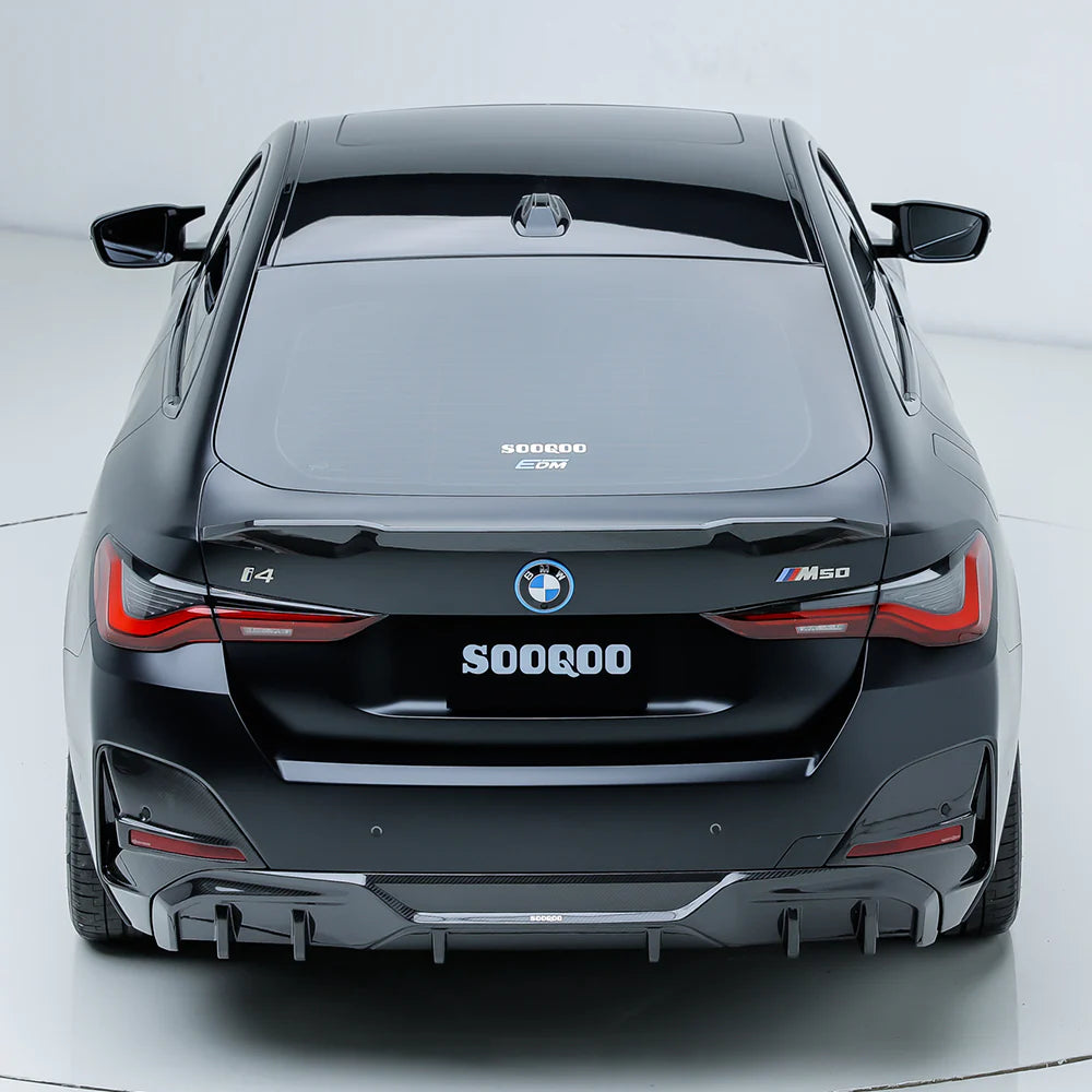 BMW i4 SQ款後擾流碳纖維