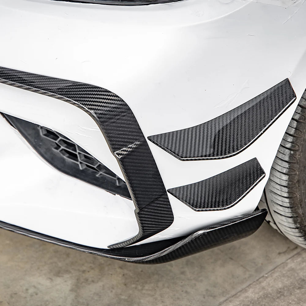 BMW M2 F87 SQ款 碳纖維雙門前保險桿前側擾流