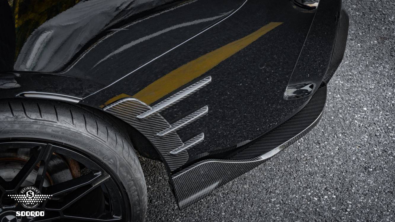 BMW 4系G22 後輪拱碳纖維飾條 T-254