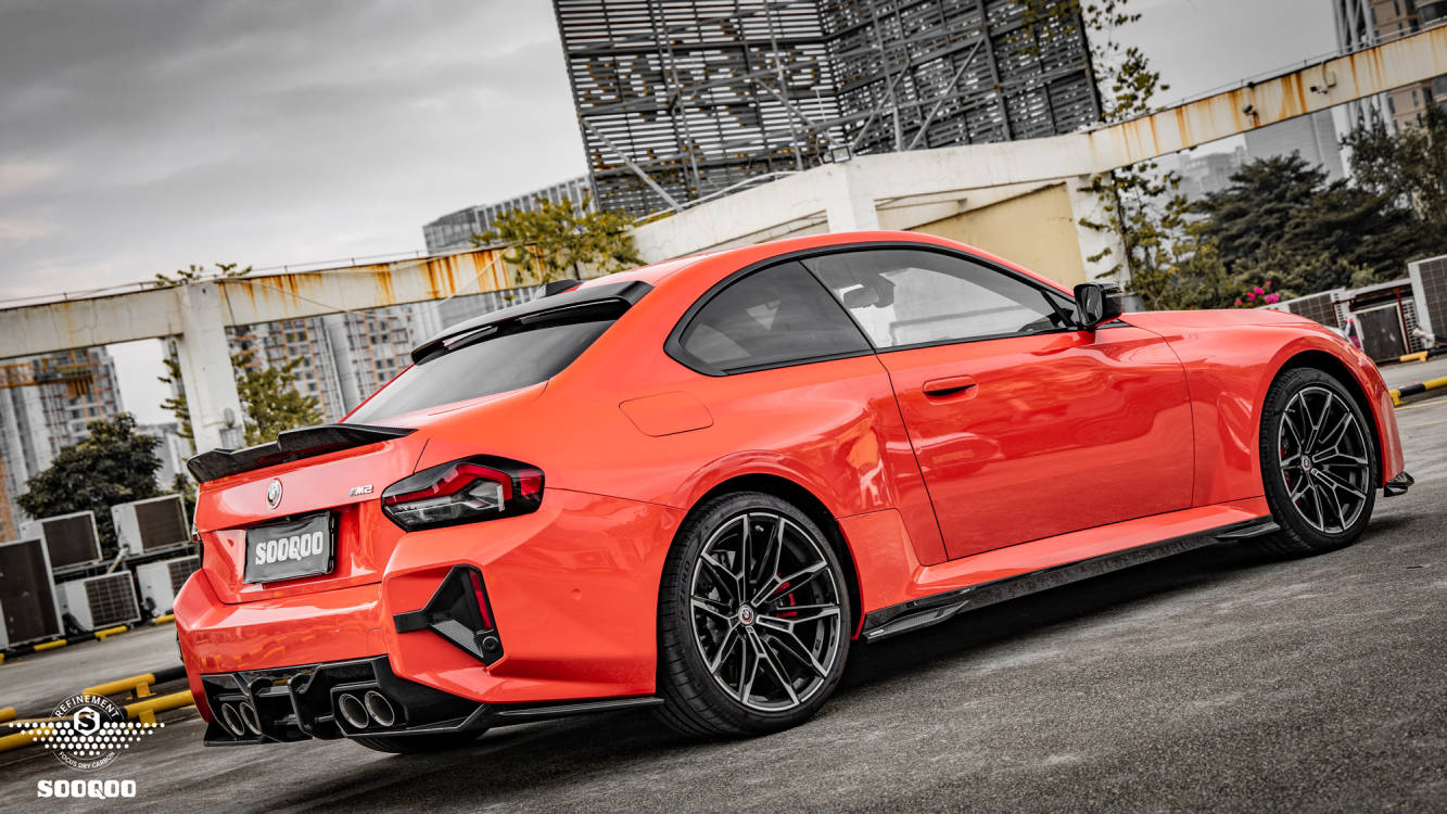 BMW M2 G87 MP款碳纖維車頂尾翼 T-351