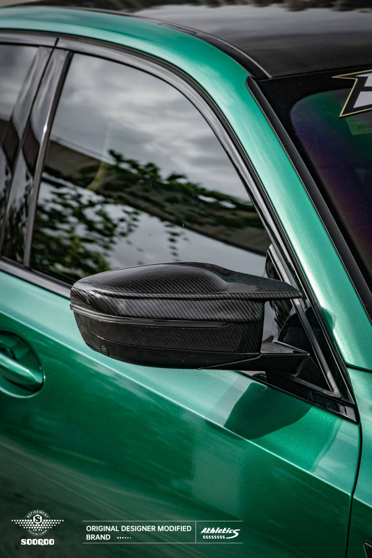 BMW M4 G82 原車款碳纖維後視鏡蓋 H-002
