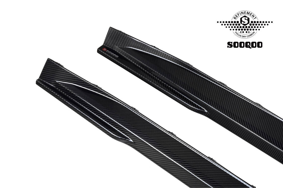 BMW M3G80 M3G81 SQ款碳纖維側裙 T-322