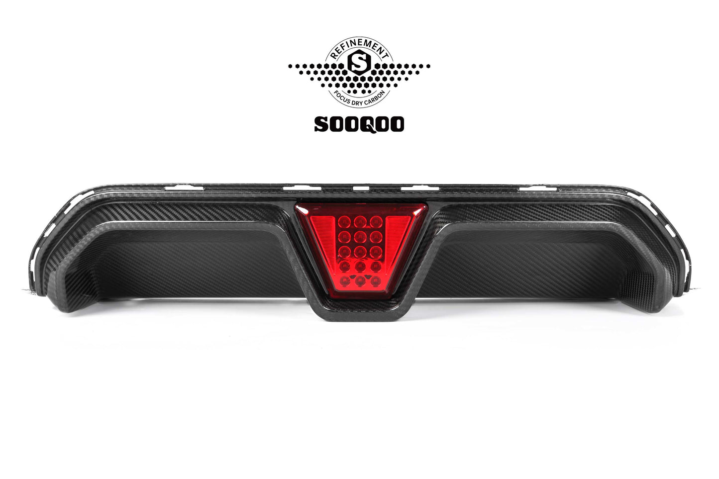 BMW M5 F90 CS帶燈款碳纖維後擾流 T-172