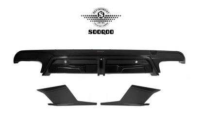 BMW X5M F95 SQ款碳纖維後擾流