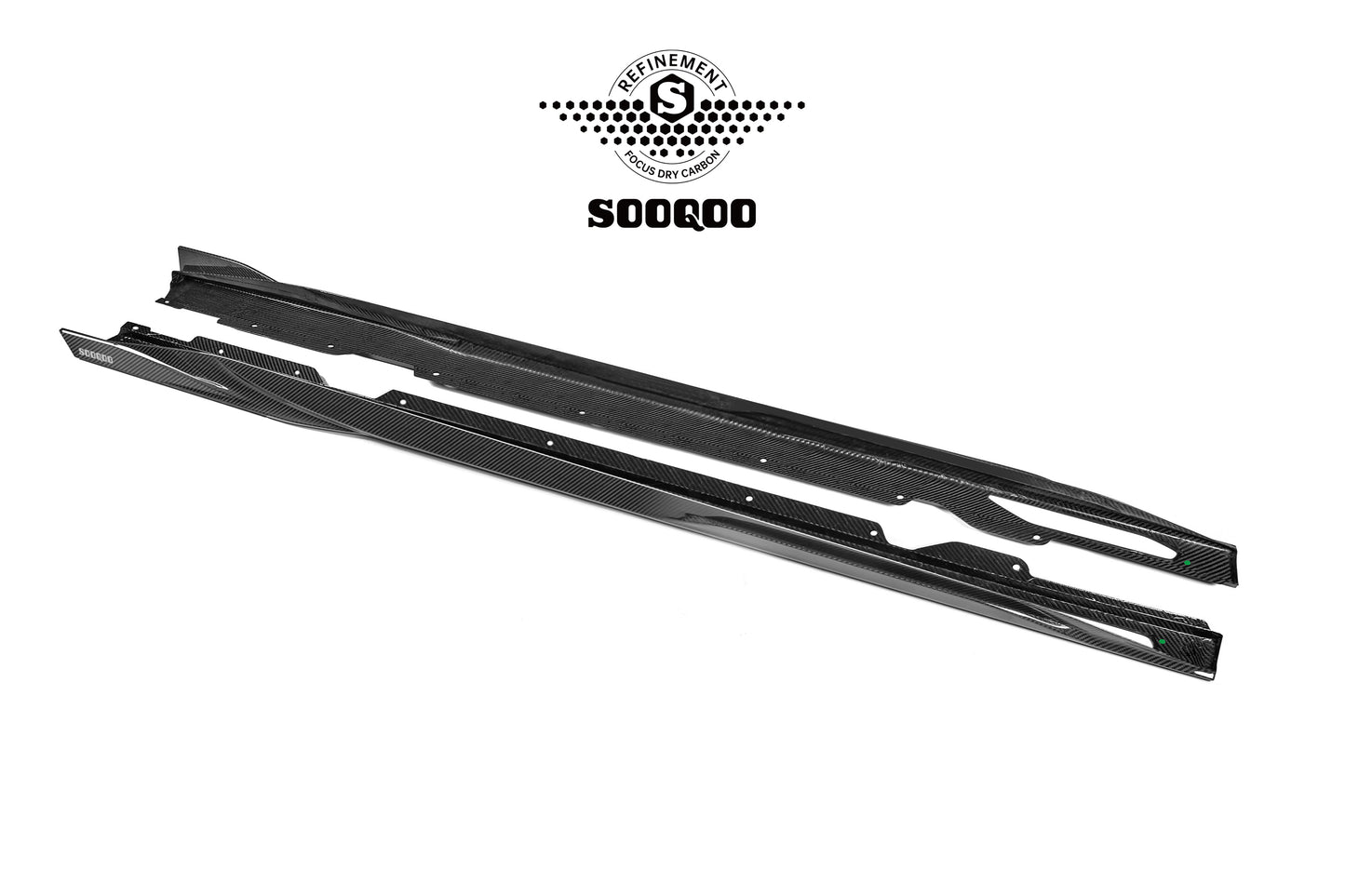 BMW 4系G26 SQ款碳纖維側裙 T-184