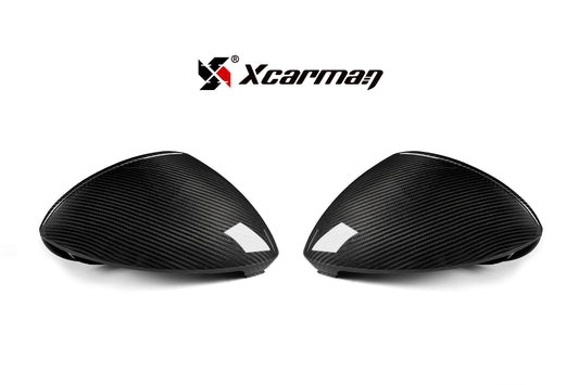 Porsche Caynne 9ya 原車OEM款 乾式碳纖維後視鏡蓋