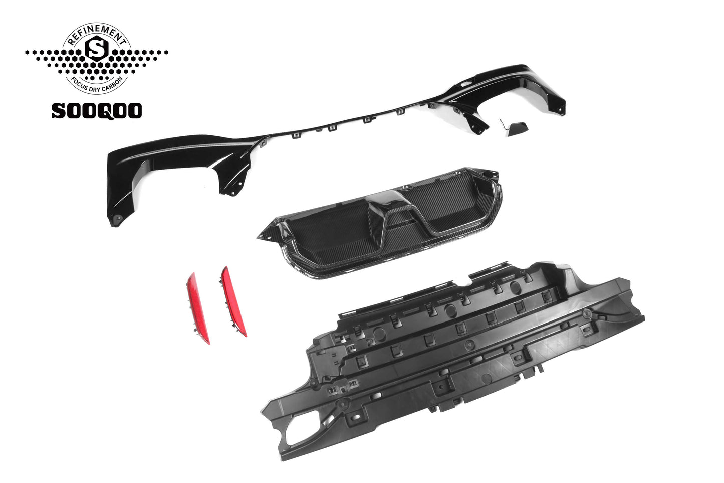 BMW M5 F90 5系G30 CS款碳纖維後擾流 T-162