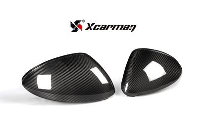 Porsche Caynne 9ya 原車OEM款 乾式碳纖維後視鏡蓋