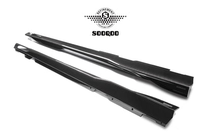 BMW 4系G26 SQ款碳纖維側裙 T-184