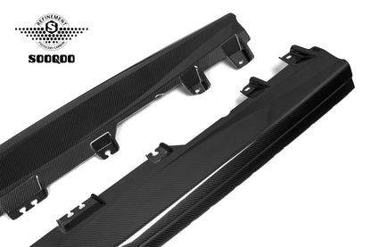 BMW X6 G06 LCI MP款碳纖維側裙 T-447