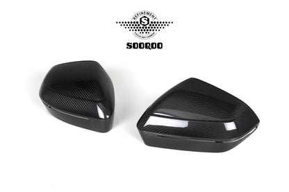 BMW M5 G90 G99 OEM款碳纖維後視鏡蓋 H-055