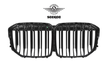 BMW X7 G07 格柵款碳纖維水箱護罩 T-262