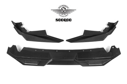 BMW X5M F95 LCI SQ款碳纖維前擾流