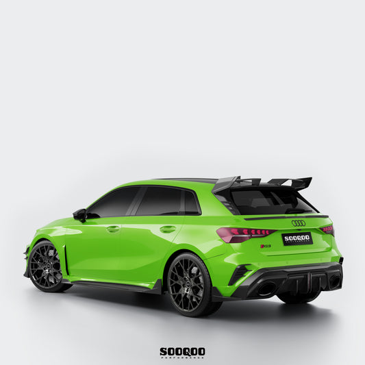 Audi RS3 8Y SQ款碳纖維側裙 SQ-AD-002