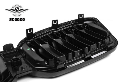 BMW X3M F97 X4M F98 雙格柵碳纖維水箱護罩 T-260