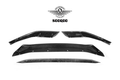 BMW M5 F90 LCI MT款碳纖維前擾流 T-166