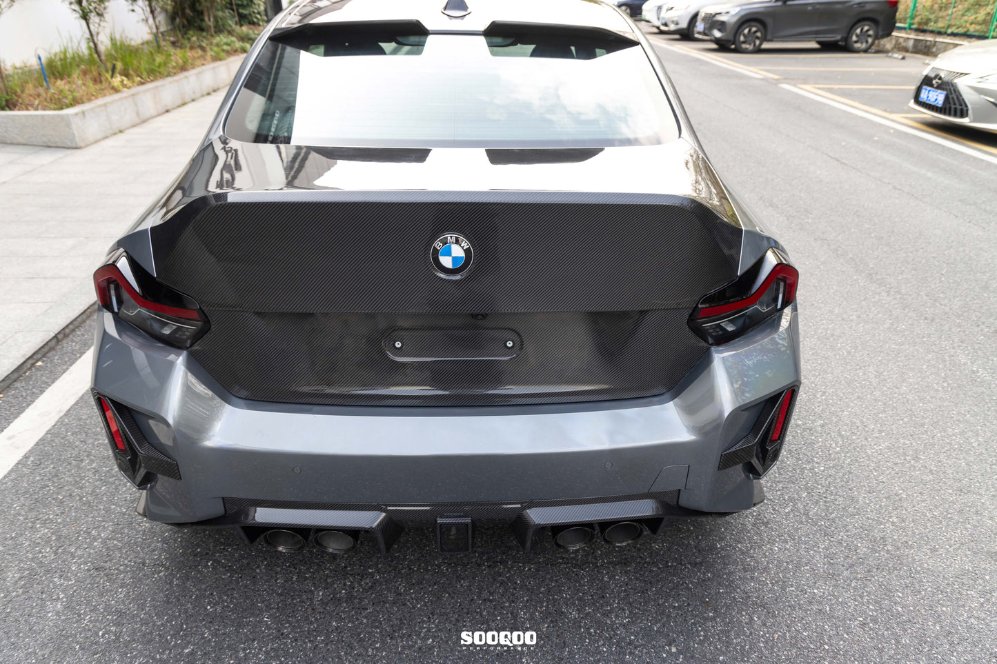 BMW M2 G87 CS款碳纖維後尾廂 DS-BW-001