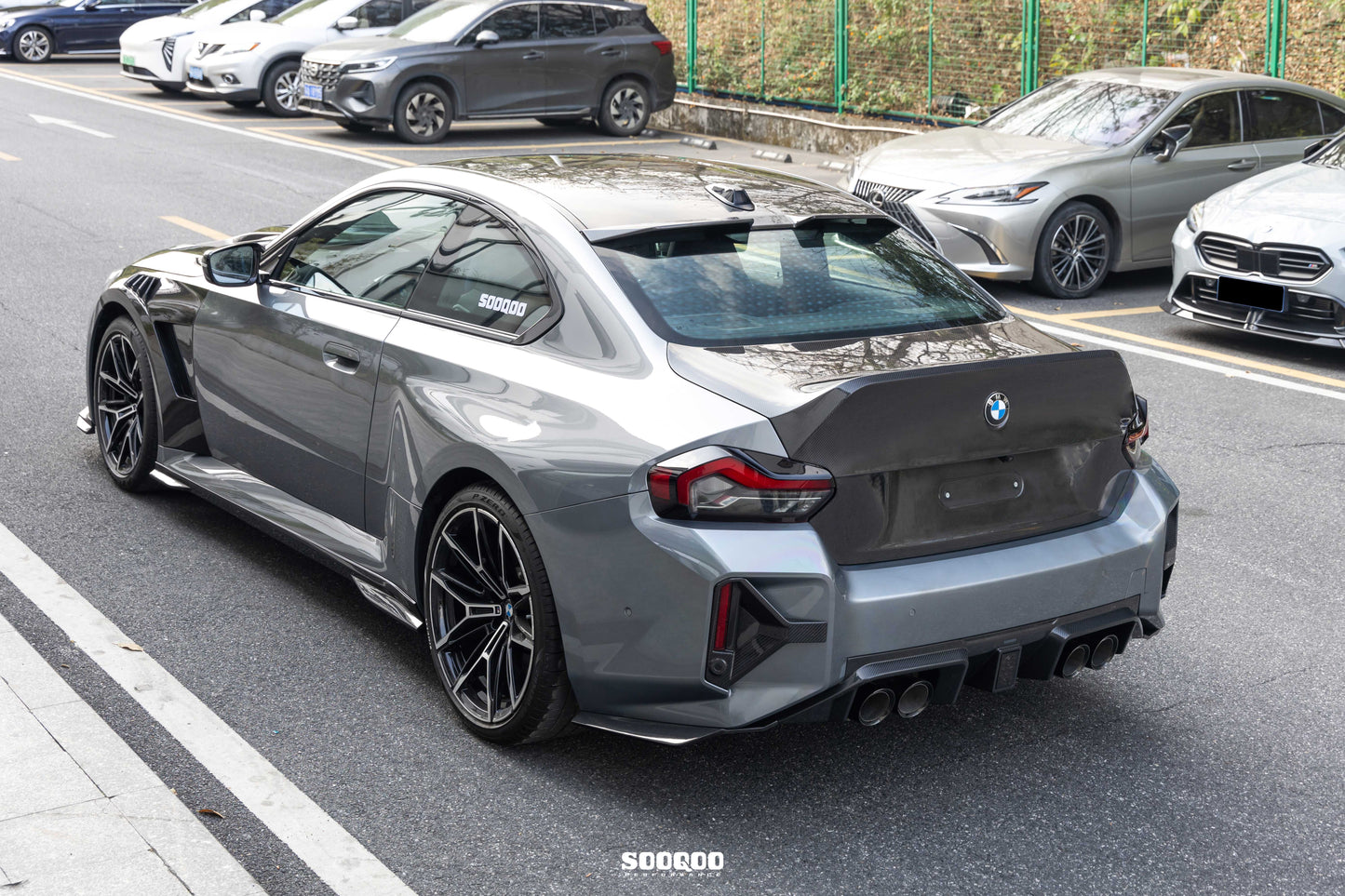 BMW M2 G87 CS款碳纖維後尾廂 DS-BW-001