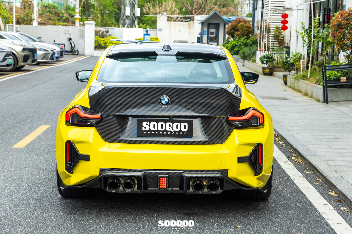 BMW M2 G87 CS款碳纖維後尾廂 DS-BW-001