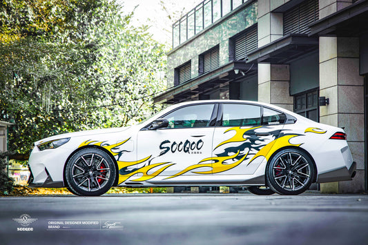 BMW M5 G90 G99 MP款碳纖維側裙 T-472