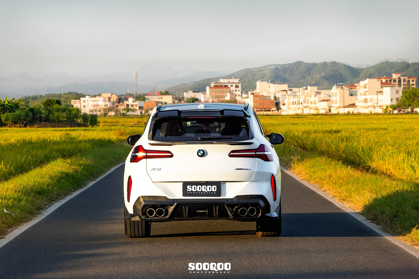 BMW X3 G45 SQ款碳纖維後擾流 T-540