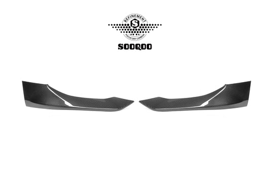 BMW 8系G14 G15 G16 X款碳纖維前擾流 T-049