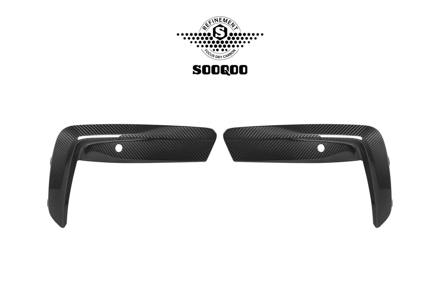 BMW M8 F91 F92 F93 原車款碳纖維前保桿飾蓋 T-370